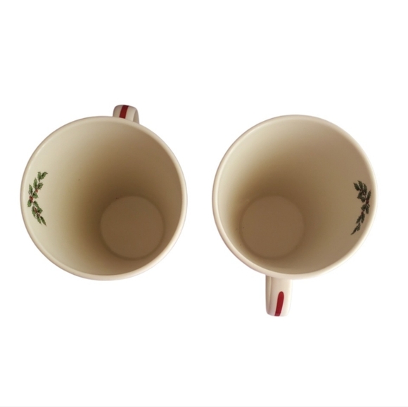 Spode Christmas Tree Candy Cane Mugs - Picture 3 of 3